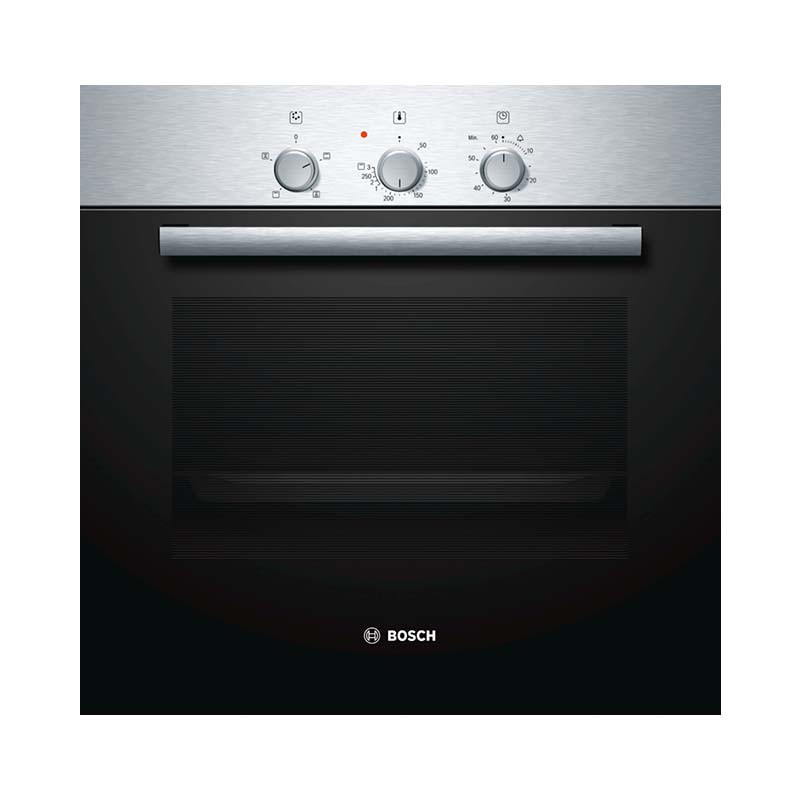 Four Encastrable Bosch 66 Litres Inox Avec Afficheur- Inox HBN211E4