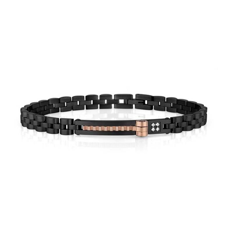 Bracelet Homme Polo Santa Barbara Noir (SBJ.6.1079-3)
