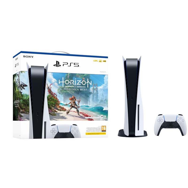 Pack Console Sony PS5 Standard + Horizon Forbidden West