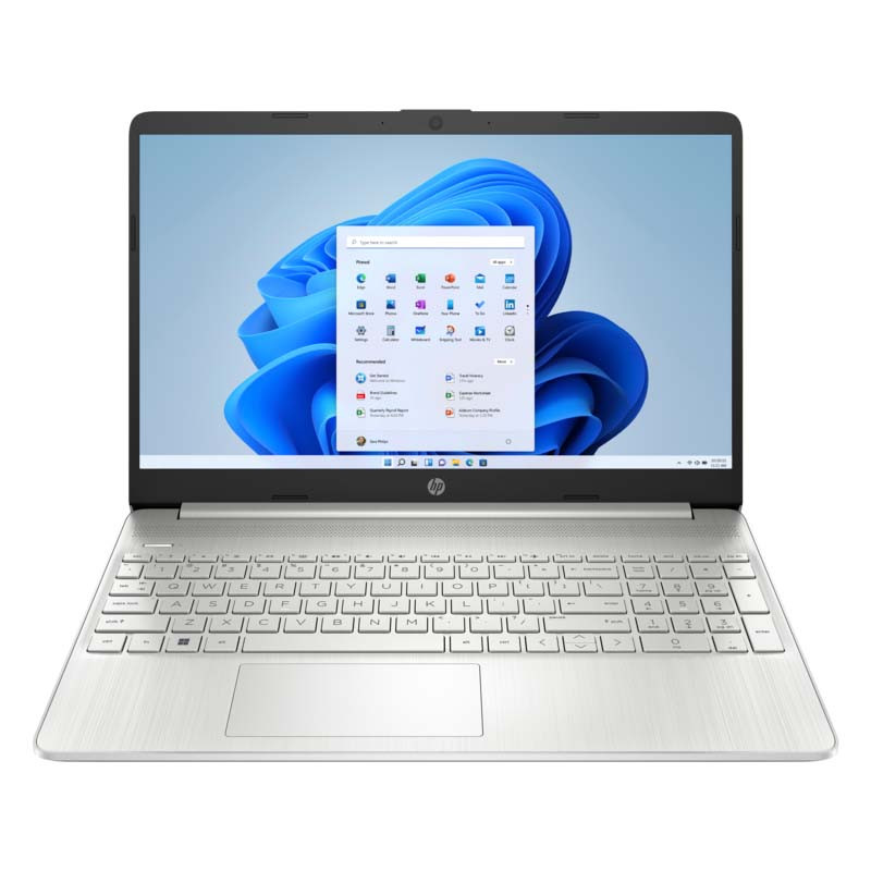 PC Portable HP 15s-fq5002nk i3 12Gén 4 Go 256Go SSD Silver (6D6Y7EA)