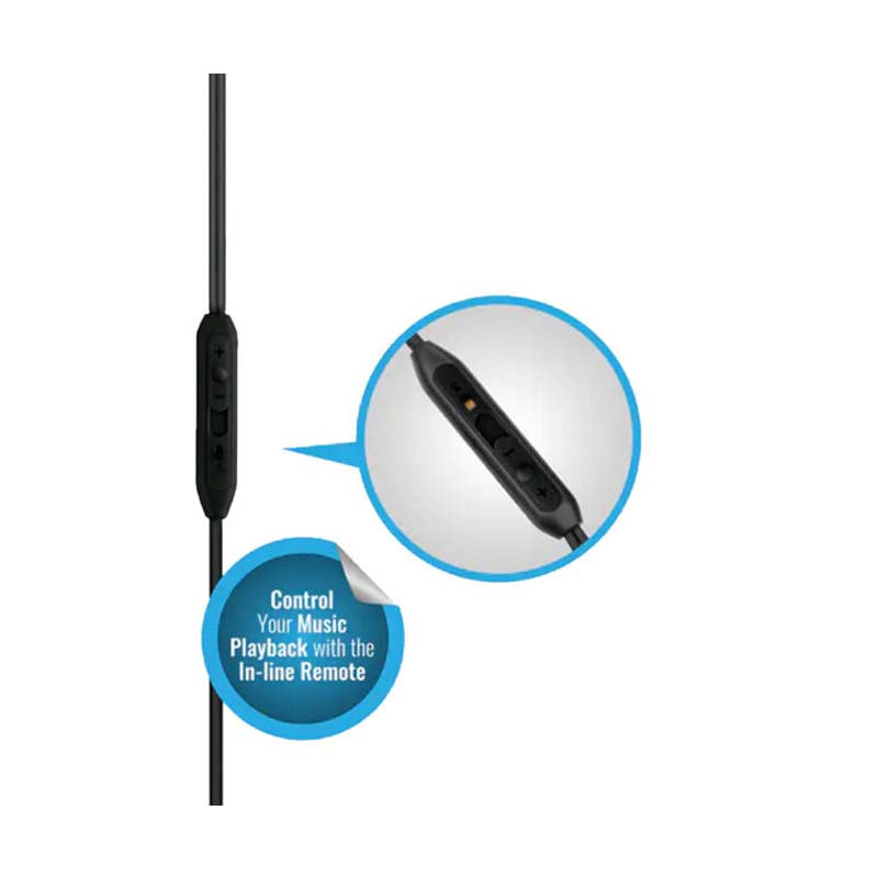Écouteurs Filaire Stéréo PROMATE Gearpod-is2 Noir