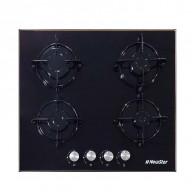 Plaque De Cuisson NEWSTAR 4 Feux 60 cm Noir (TAB4FGEBF)