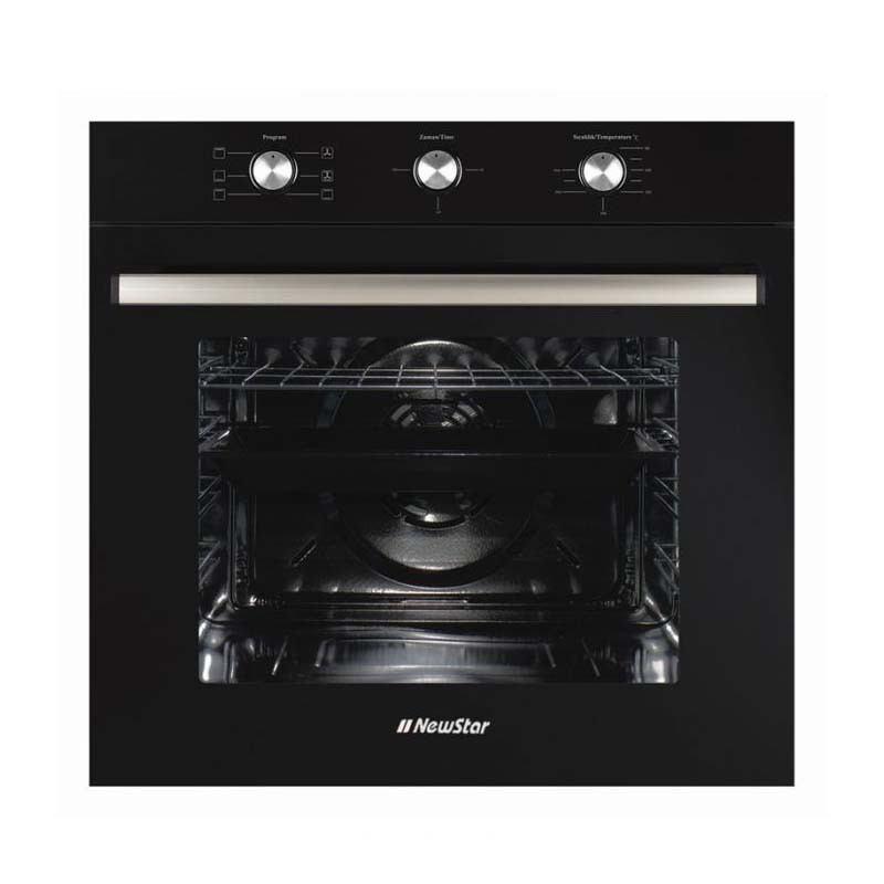 Four Encastrable Ventilé NEWSTAR 76 Litres Noir (FOU614GM)