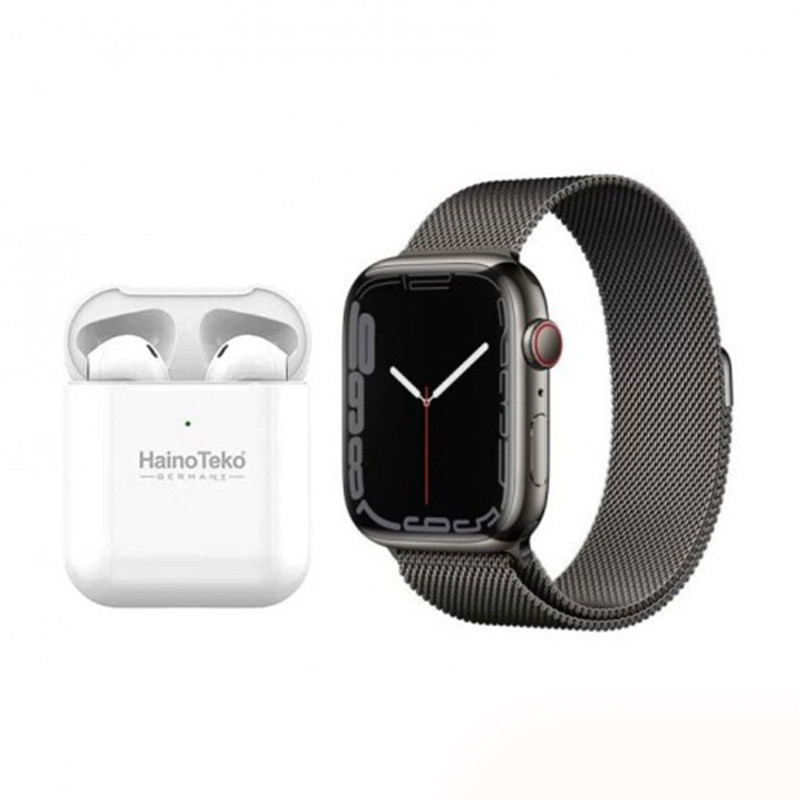 Coffret Cadeau Spécial Haino Teko Montre Connectée + Airpod