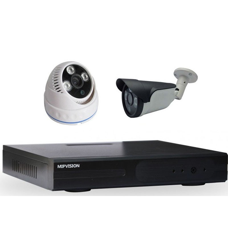 Kit DVR MipVision +1 Caméra  Interne +1 Caméra Externe 5MP