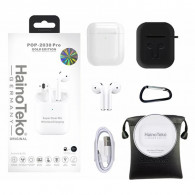 Écouteurs Bluetooth Haino Teko Pop 2030 Pro + Chargeur Sans Fil Blanc