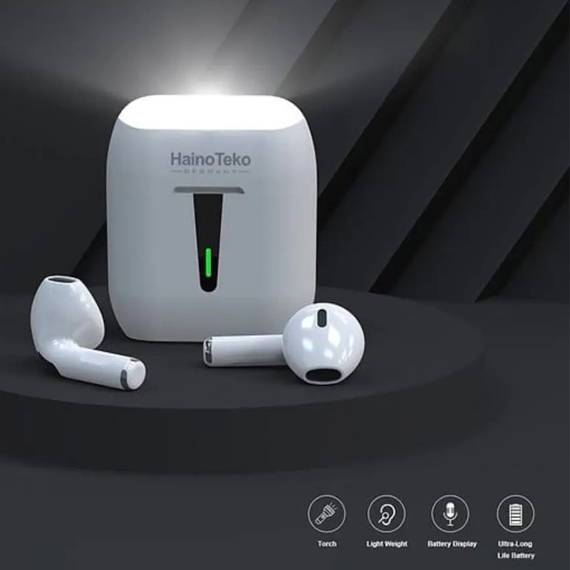 Écouteurs Bluetooth Haino Teko T1 Blanc