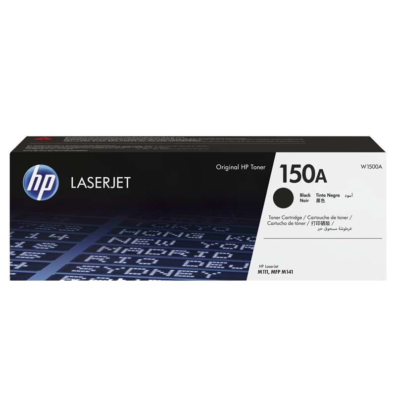 Toner LaserJet Original HP 150A Noir (W1500A)