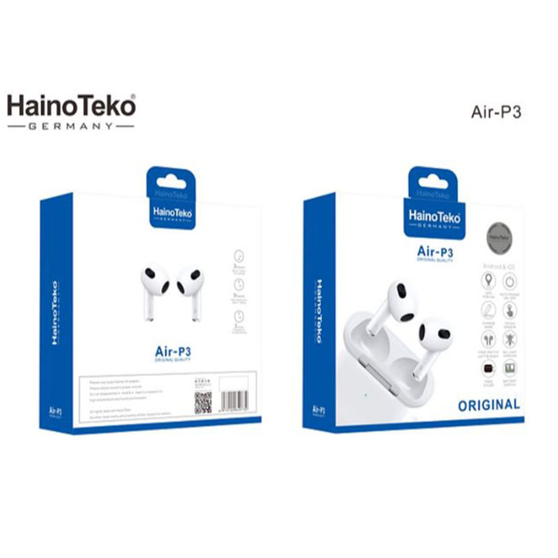 Ecouteur Bluetooth Haino Teko Air P3 Blanc