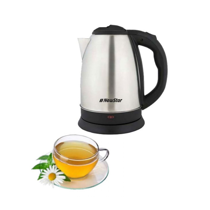 Bouilloire Sans Fil Newstar 1800W Inox Bouilloire Sans Fil Newstar 1800W Inox