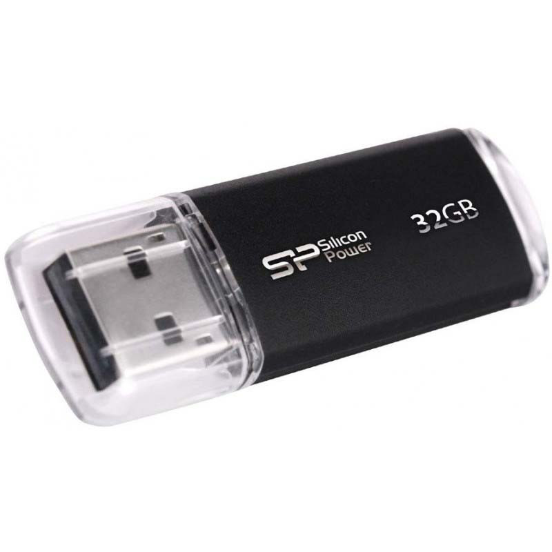 Clé USB Silicon Power Ultima U02 16 Go 2.0 Noir
