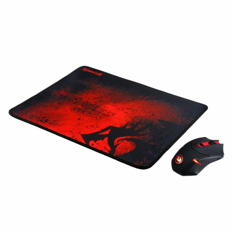 Ensemble Souris Sans fil & Tapis Gaming Redragon (M601-WL-BA)