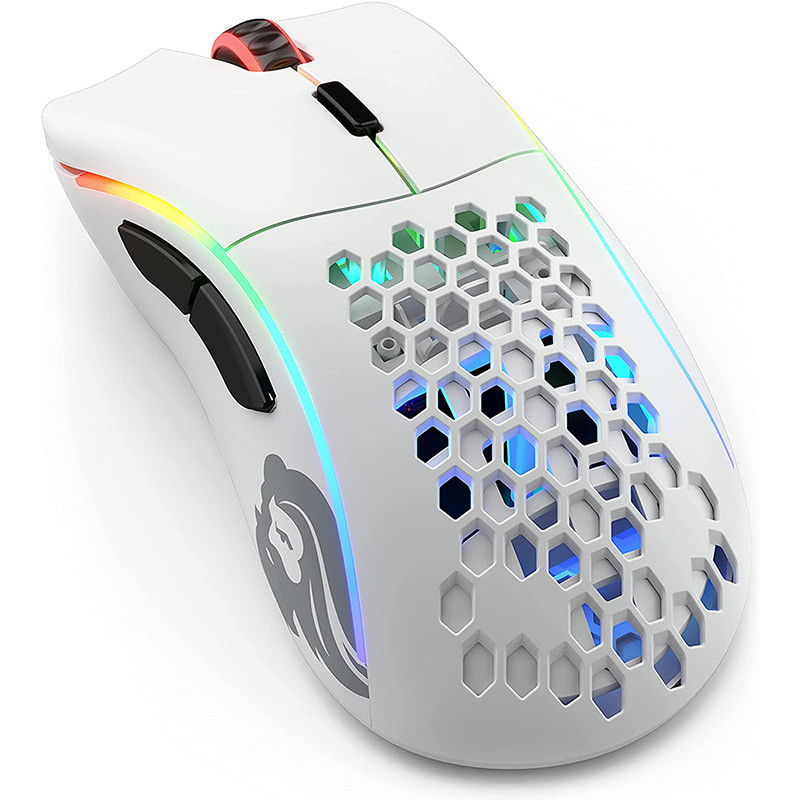 Souris Gaming Glorious Sans Fill Model D Blanc Matt