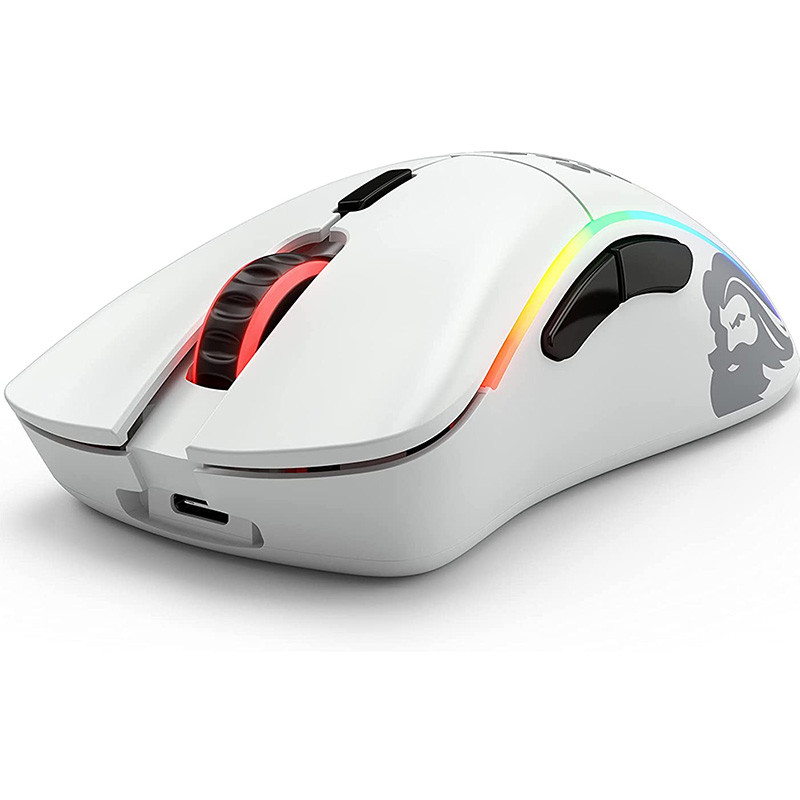 Souris Gaming Glorious Sans Fill Model D Blanc Matt