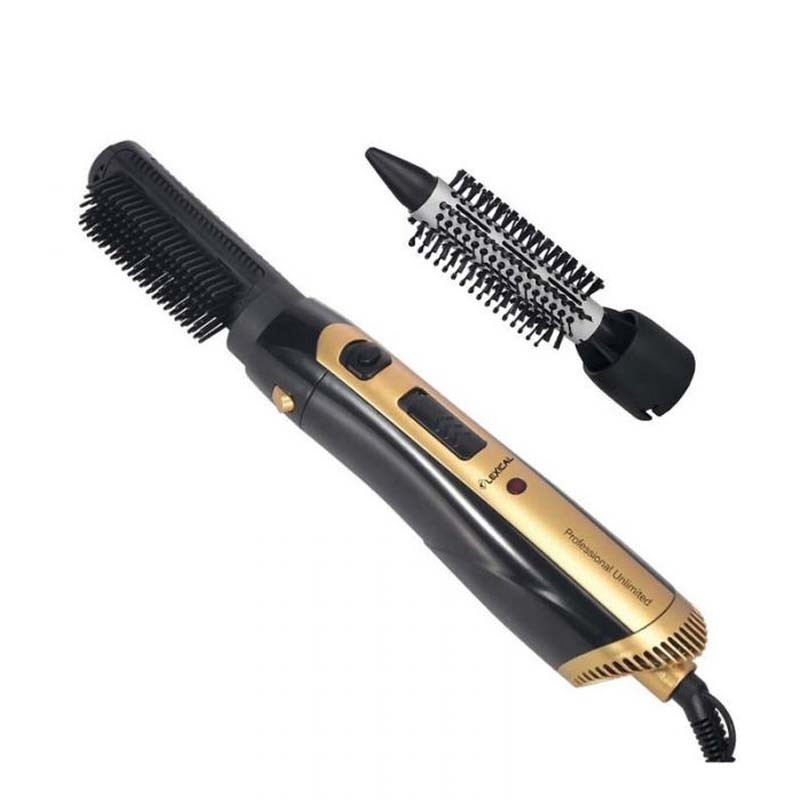 Brosse De Cheveux LEXICAL 1000W Noir (LAS5201) Brosse De Cheveux LEXICAL 1000W Noir (LAS5201)