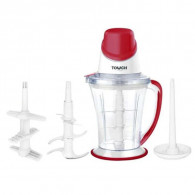 Hachoir à Viande Touch 700W Avec Accessoires Rouge