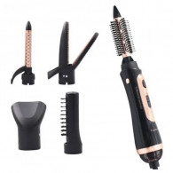 Brosse Chauffante Lexical 1000W 6 En 1 Noir (LAS5202) Brosse Chauffante Lexical 1000W 6 En 1 Noir (LAS5202)