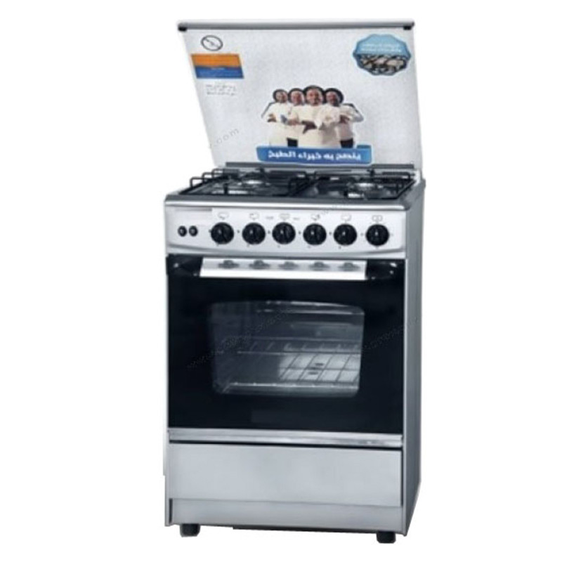 Cuisinière À Gaz Unionaire 4 Feux 60Cm Inox