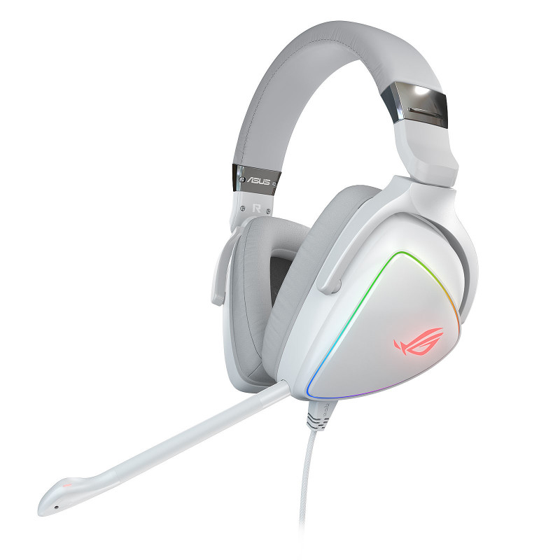 Micro Casque Asus ROG Delta Blanc Micro Casque Asus ROG Delta Blanc