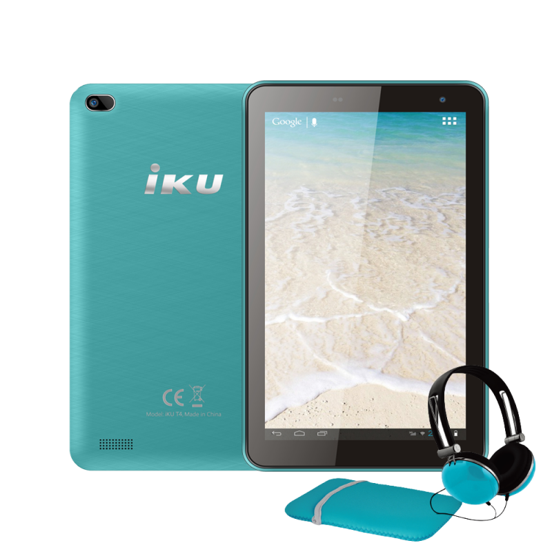 Tablette IKU T4 7" | 3G | Turquoise