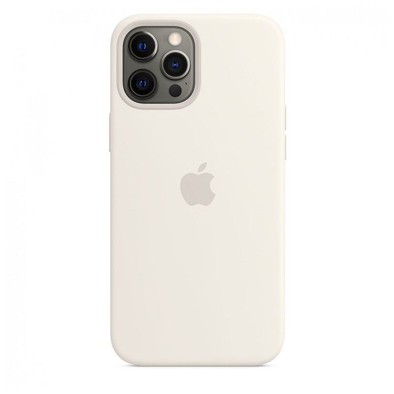 Coque De Protection Silicone Pour Iphone 14 Pro Max Blanc
