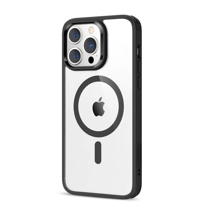 Coque De Protection IPhone 14 / 14 Plus / 14 Pro En Simili Cuir - Look Luxe, Antichoc, Anti-empreintes - Marque Seidos