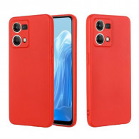 Coque De Protection Silicone oppo Reno 7 Rouge Coque De Protection Silicone oppo Reno 7 Rouge