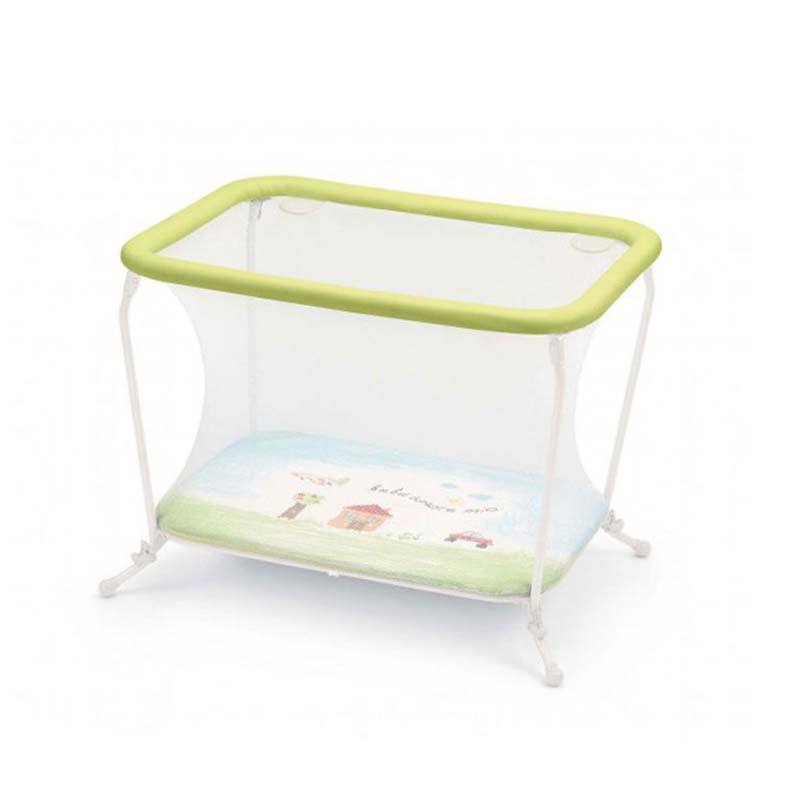 Parc Lit PRIMA Standard Rétractable Pistache Parc Lit PRIMA Standard Rétractable Pistache