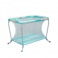 Parc Lit PRIMA Standard Rétractable Turquoise