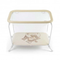 Parc Lit PRIMA Standard Rétractable Beige