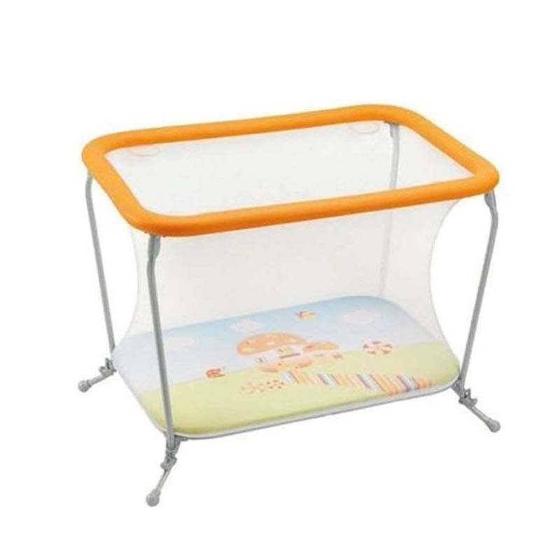 Parc Lit PRIMA Standard Rétractable Orange Parc Lit PRIMA Standard Rétractable Orange