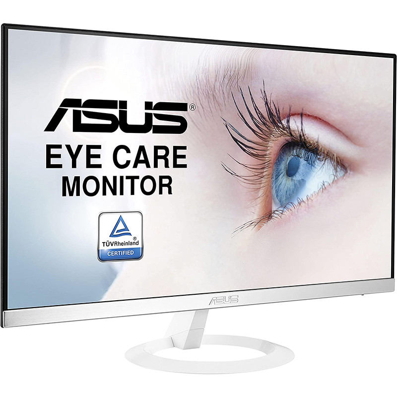 Ecran Gaming Asus Eye Care Monitor 23.8" Full HD 75Hz Blanc (VZ249HE-W)