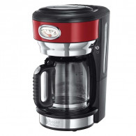 Cafetière filtre Retro Russell Hobbs 1000 W Rouge