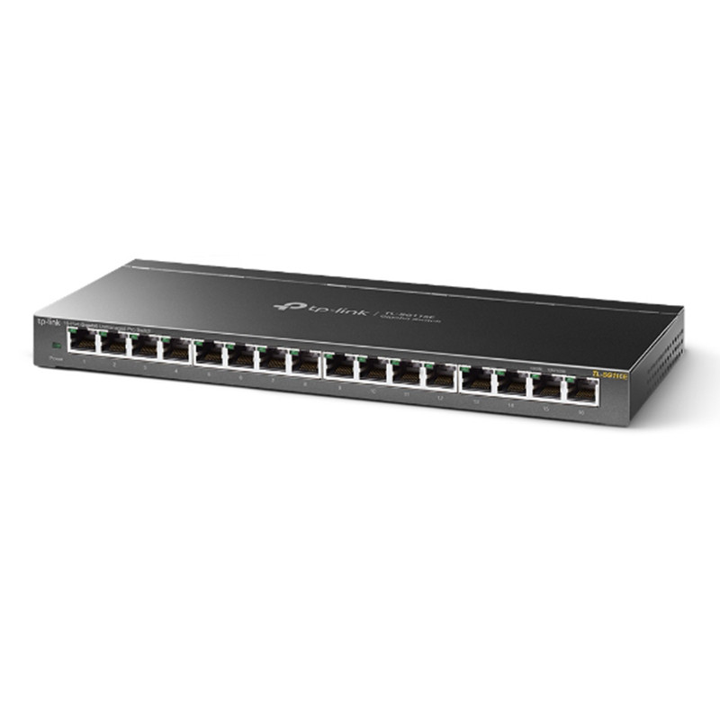 Switch Bureau Tp-Link 16 Ports Gigabit 10/100/1000 MBPS Noir