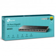 Switch Bureau Tp-Link 16 Ports Gigabit 10/100/1000 MBPS Noir Switch Bureau Tp-Link 16 Ports Gigabit 10/100/1000 MBPS Noir