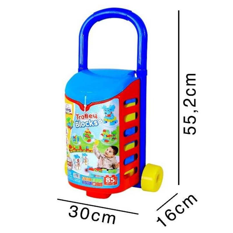 Lego Chariot & Bloc Prima 85 Pièces