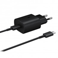 Chargeur SFC Rapide Samsung USB type-C 25W Noir