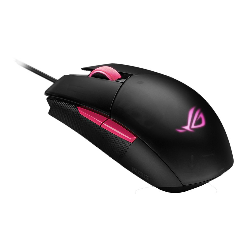 Asus Souris Gaming ROG Strix Impact II Moonlight 6200 DPI Blanc