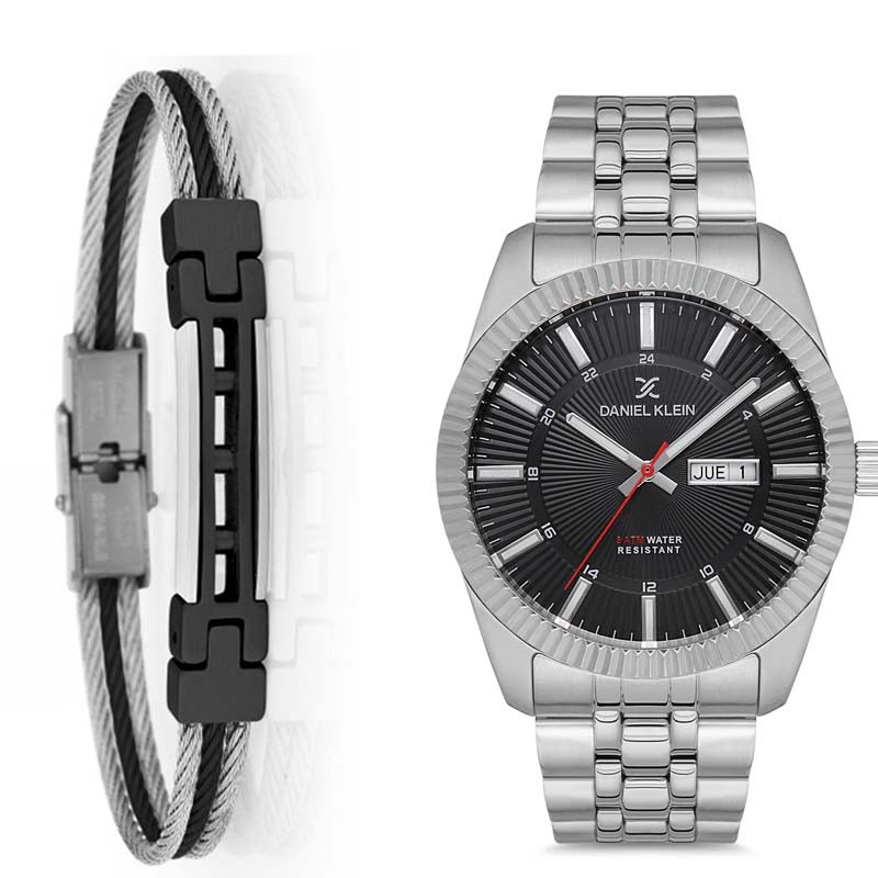Ensemble Montre Homme Daniel Klein DK.1.12679-2 +  Bracelet DKJ.4.2095-1