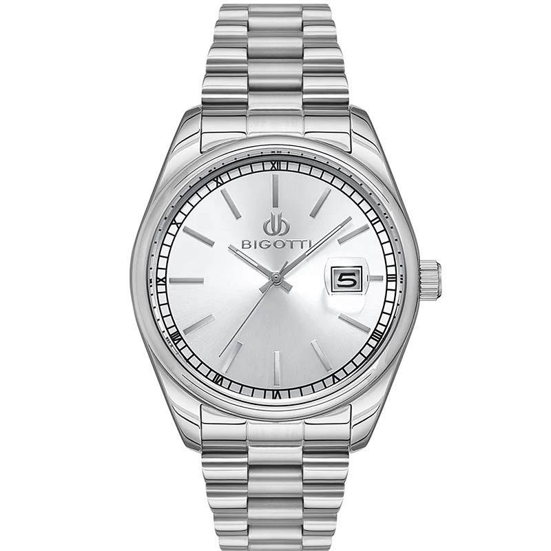 Montre Homme Bigotti Argent (BG.1.10312-1)