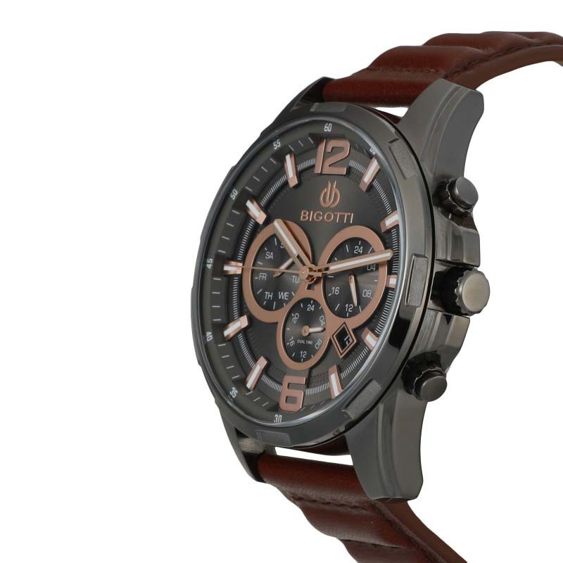 Montre Homme Bigotti Marron BG.1.10219-5