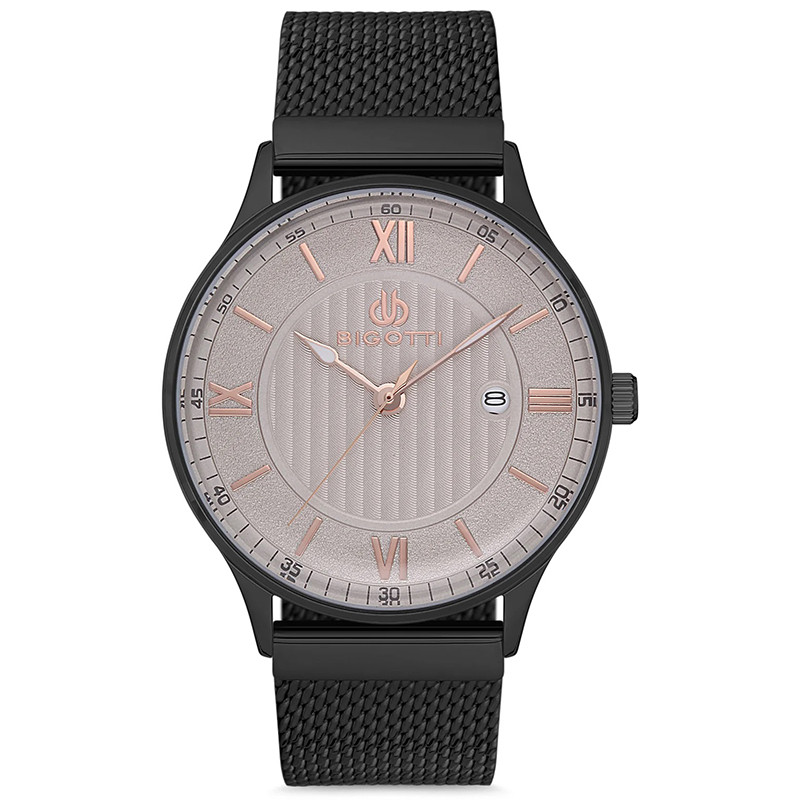 Montre Homme Bigotti Noir (BG.1.10118-6) Montre Homme Bigotti Noir (BG.1.10118-6)