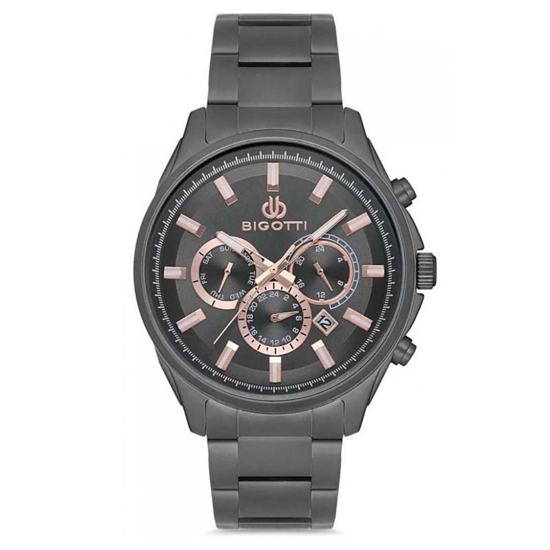 Montre Homme Bigotti Gris Foncé BG.1.10146-4
