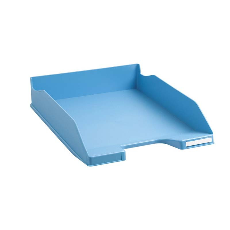 Bac à Courrier Durable 771107 Vegas - Bleu Foncé/argent - Empilable, Poignée Intégrée