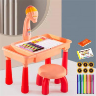 Tablette De Dessin à Projection Pour Enfants Rose Tablette De Dessin à Projection Pour Enfants Rose