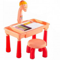 Tablette De Dessin à Projection Pour Enfants Rose Tablette De Dessin à Projection Pour Enfants Rose