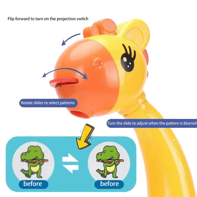 Tablette De Dessin à Projection Pour Enfants Jaune