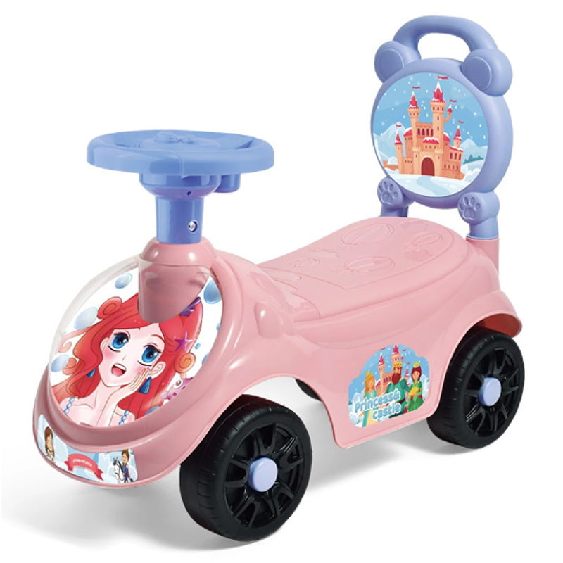 Mini Voiture Musical Princess Rose Et Violet