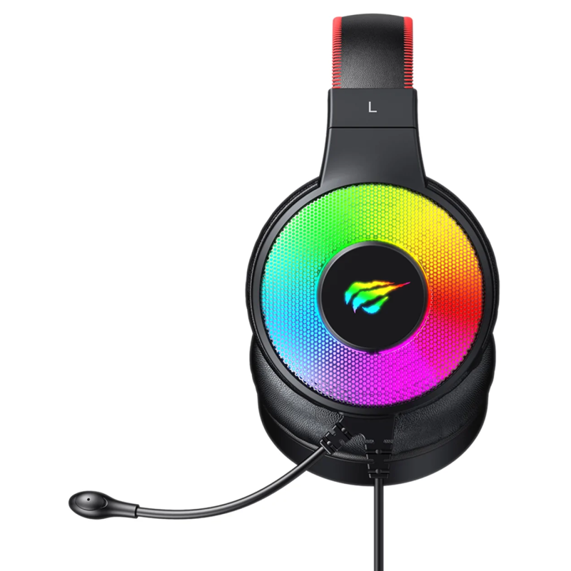 Casque Micro Gamer Havit H2013D Surround 3D RGB Noir