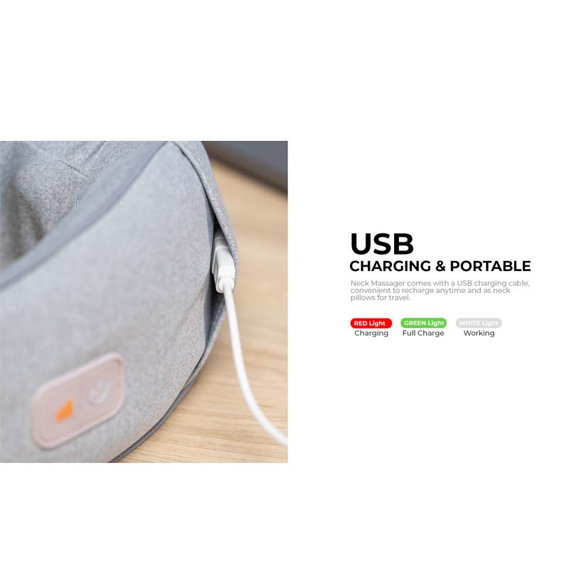 Masseur De Cou Et Epaule Avec Chaleur Havit NM1701 Chargeable